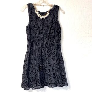 Mini dress FREE PEOPLE gray black